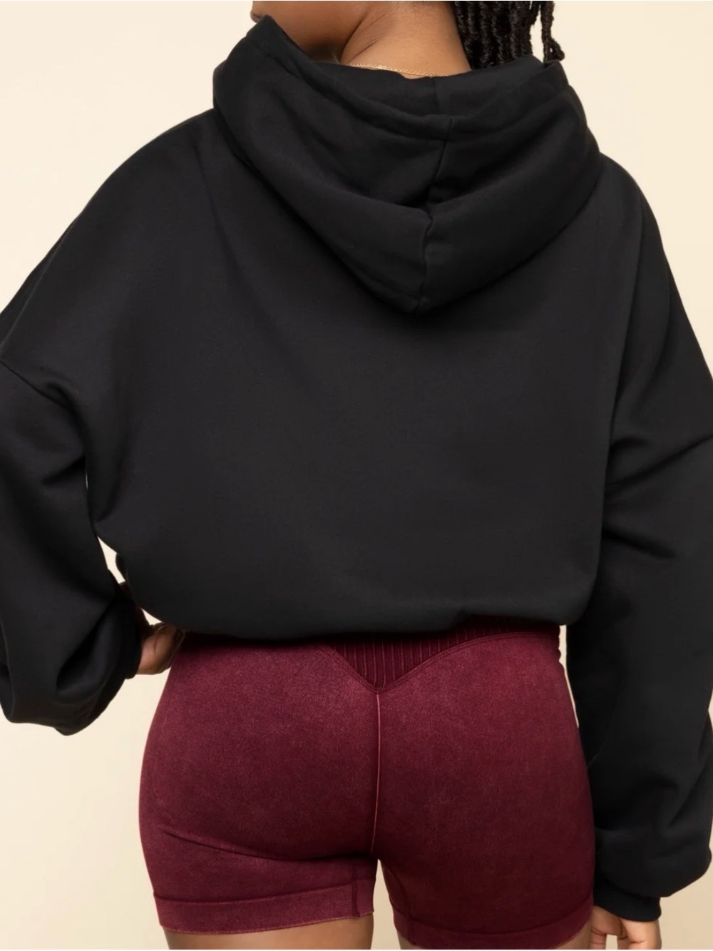 POPFLEX Pullover Cloud Hoodie - S/M Black - Picture 5 of 7